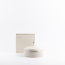 Medium Date Bowl From Jiwar -  Beige + Silver 