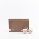 Arabic Coffee Set 12 Pcs From Jiwar - Beige + Gold 