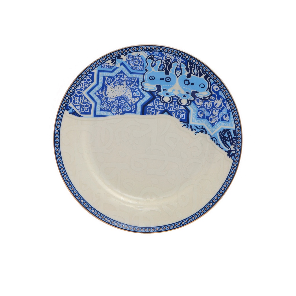 Set of 6 - 7.5&quot; Dessert Plate in printed color box
