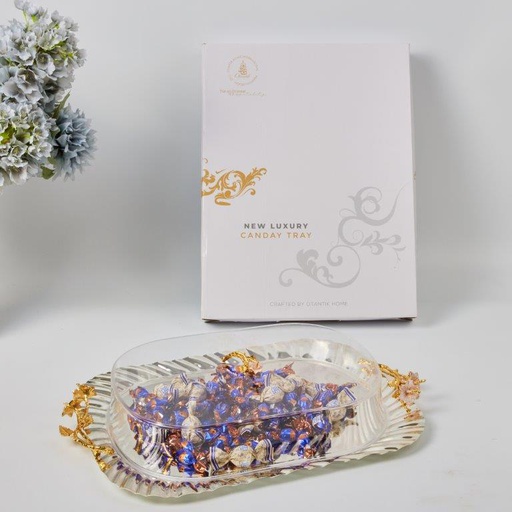 [HJ1006] Serving Tray with Acrylic Cover