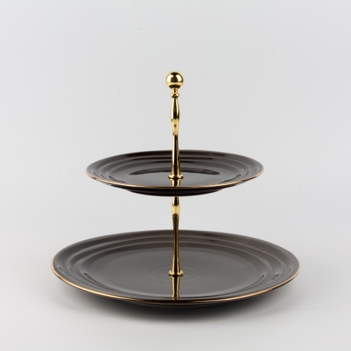 [ET1337 Black] Black - Cake Serving Sets From Harmony  (copy)